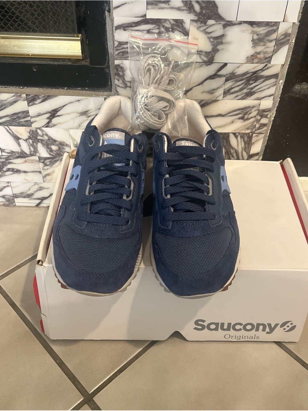 NEW Saucony Shadow 5000 Premium 'BLUE' Size 4.5